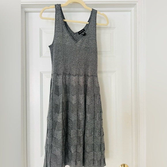 Dresses & Skirts - Holiday silver metallic (hard to see in photos) by Spence size medium